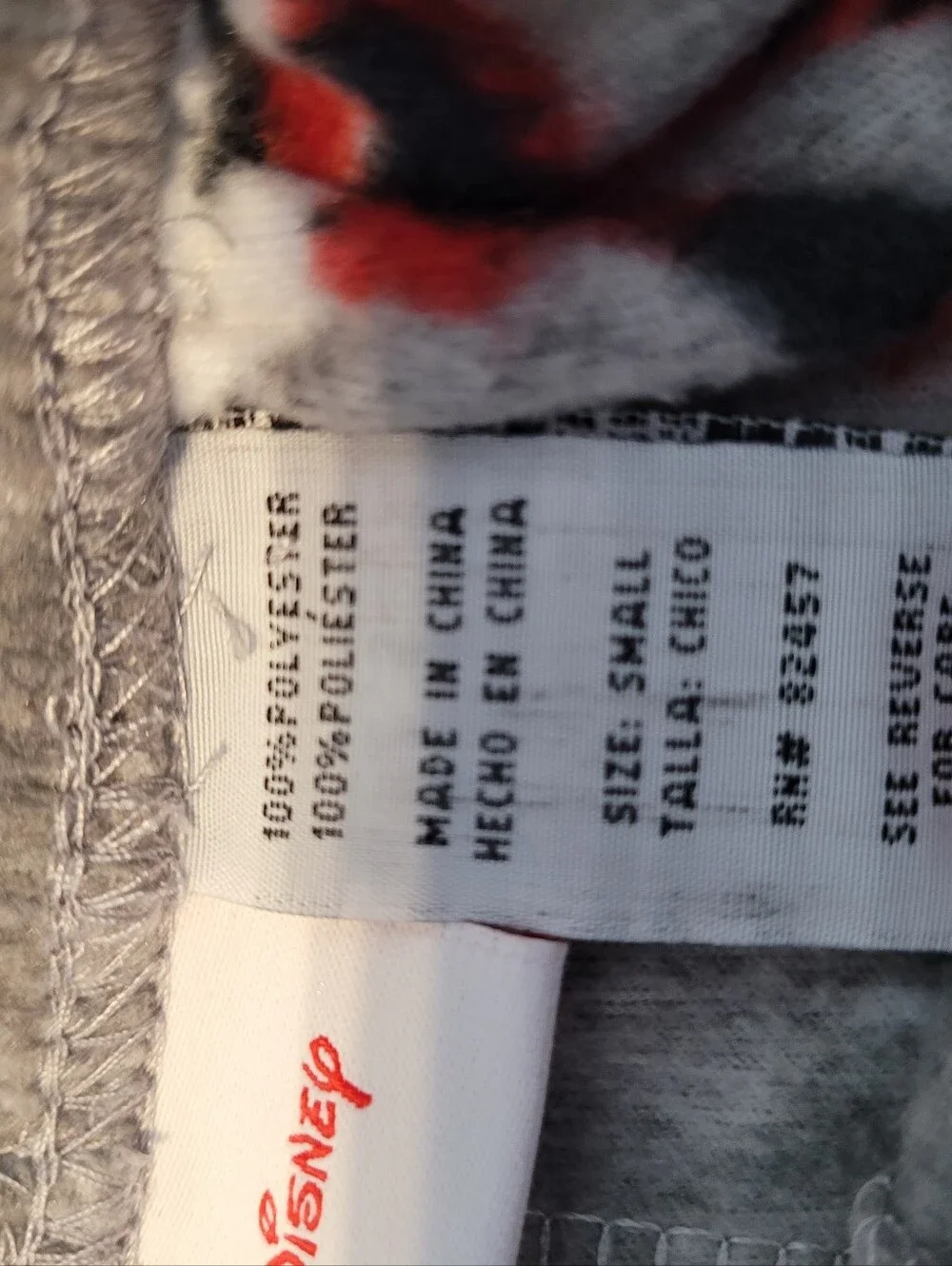 Mickey Mouse Grey Kids Pajama Pants - Cozy Fleece - Picture 2 of 8